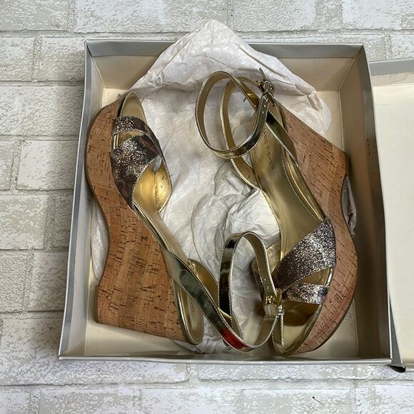 Marc Fischer welly sparkle wedges heels - Picture 2 of 14